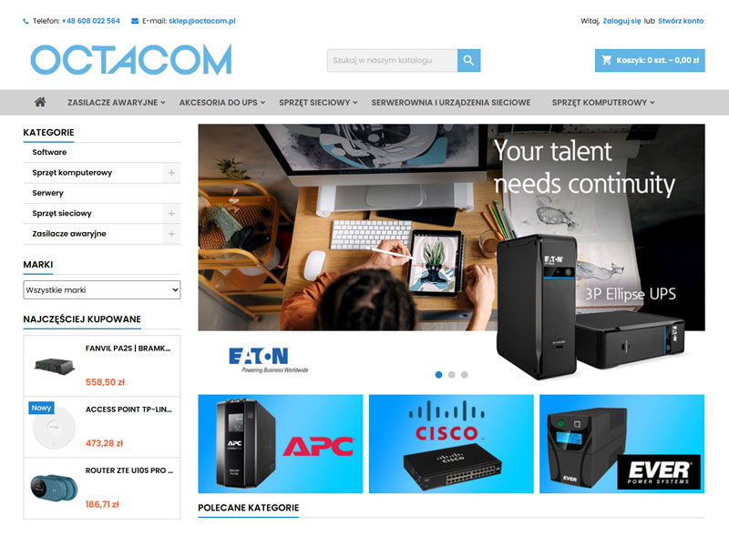 Octacom.pl - sklep internetowy